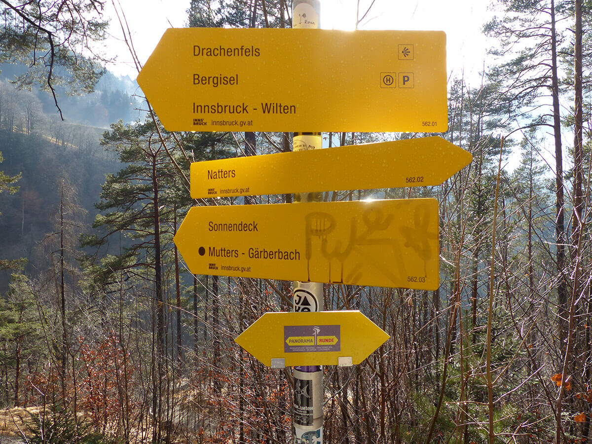 Railtrip Innsbruck Bergisel Randonnee